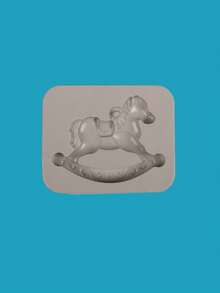 SikeSike 1pc Trojan Horse Shaped DIY Silicone Mold - Grey - View 7