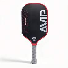 1PC AVIP Pickleball Paddle, Made Of T700 Carbon Fiber Matte Material, Enhanced Ball Control, Improved Accuracy, Thicker Sweet Spot, Longer Shape, Comfortable Grip, Suitable For Professional Competition - A - View 2