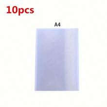 5/10/20pcs Transparent Plastic Book Covers, Book Protection Sleeves, Self-Adhesive Sealing, Transparent Book Covers, Suitable For School Student Book Protection, Waterproof And Wear-Resistant, A4, 16K, A5 Sizes, Back To School Season, Learning Supplies - Multi-color - View 16