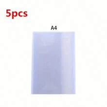 5/10/20pcs Transparent Plastic Book Covers, Book Protection Sleeves, Self-Adhesive Sealing, Transparent Book Covers, Suitable For School Student Book Protection, Waterproof And Wear-Resistant, A4, 16K, A5 Sizes, Back To School Season, Learning Supplies - Multi-color - View 15