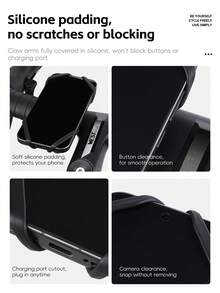 WEST BIKING Silicone Bike Phone Holder Quick To Install Soft And Shock Absorbing For Road Bikes Mountain Bikes And Motorcycle Riding Gear - Multicolor - View 9