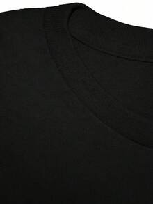 Libra Zodiac Sign T-Shirt - Black With Gold Scale Design For Casual Wear And Outdoor Activities - Black - View 4