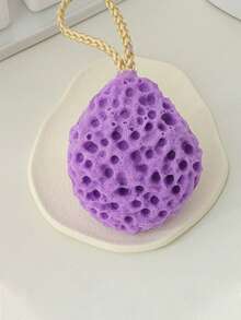 Honeycomb Bath Sponge Ball, Soft Skin‑Friendly Shower Loofah, Durable No‑Falling‑Apart Bath Mesh Sponge, Cute Kid‑Friendly Bath Ball For Body Exfoliating, Rich Lather Foaming Bath Puff With Hanging Rope, Reusable Household Bath Accessory - Multicolor - View 9
