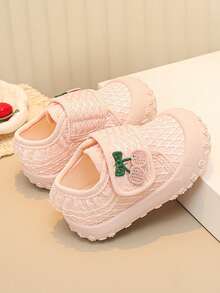Baby Fashion Casual Mesh Closed-Toe Sandals, Stylish And Elegant, Suitable For Spring And Summer, Soft, Comfortable And Breathable Design - Pink - View 4