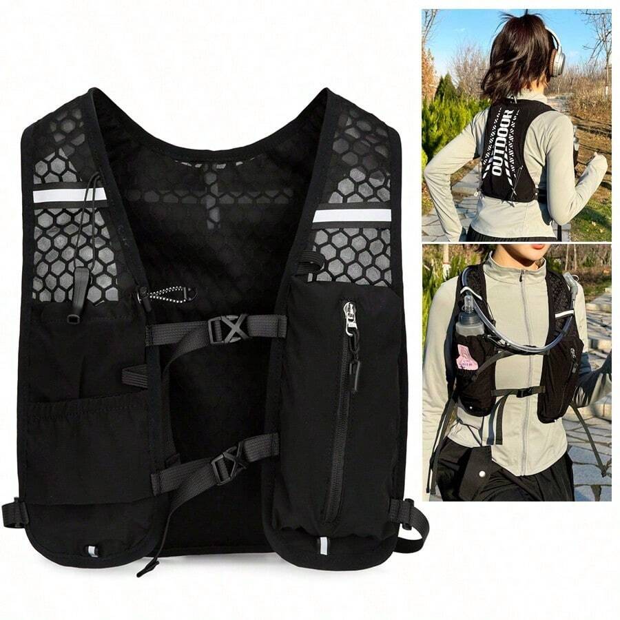 Outdoor Backpack Waterproof Bag, Compression Bag - Black - View 1