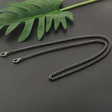Bag Chain Strap Accessory Single Purchase Metal Chain Shoulder Strap Crossbody Replacement Chain, Durable, Reusable, Women's Twisted Chain Single Purchase Shoulder Strap Underarm, Suitable For Bag Chain Accessories, DIY Handmade Enthusiasts, Christmas, Halloween And Various Theme Parties - One Size - View 4