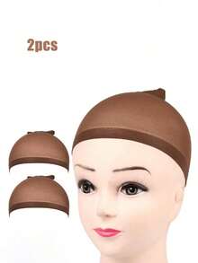 Wig Cap, High Elasticity, Women's Hair Net Wig Cap, Elastic Mesh, Closed Hair Net Wig Cap, Elastic Nylon Wig Cap, Unisex Wig Cap, Suitable For Party, Cosplay, Wig Tools, Hair Accessories, Hair Styling Tools - Multicolor - View 11