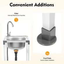 Kitchen Sinks - Silver - View 9