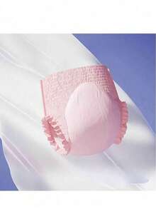 Celana Dalam Menstruasi Wanita untuk Malam Hari, Pakaian Dalam Menstruasi Anti Bocor - berwarna merah muda - View 5