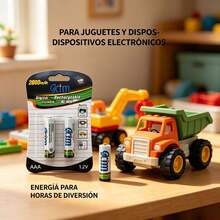 Kids Batteries - White - View 1