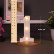 1/3/4/5pcs LED Numeric Lights (6.3"/8.27") - Romantic Warm White, Birthday, Wedding, Anniversary, Party Decor | Proposal Decoration, Personalized Gift - White - View 14