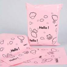 10/20pcs Pink Self-Adhesive Envelopes/Shipping Bags, Multi-Size Waterproof Mailing Envelopes, Thickened Plastic Packaging Bags, Leak-Proof & Tear-Resistant, Multi-Purpose Minimalist Packaging Bags, Suitable For Office, Clothing Packaging Backs - Multiple Styles - View 4