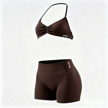 Women Two-Piece Outfits - Palm Green - View 3