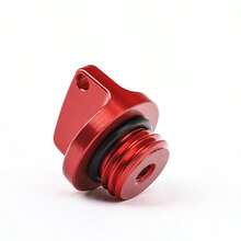 1pc Colorful Aluminum Alloy Motorcycle Universal Fuel Tank Cap Cover - A - View 17