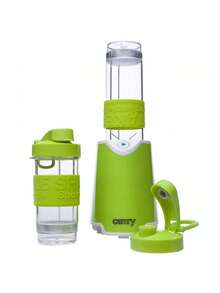 CAMRY Personal Blender, Portable Smoothie Blender, To-Go Blender - Compact Design, Travel Bottle Included, Easy Clean, Green - EU E Type Plug(220-240V) - View 10