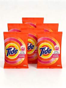 Tide Ultra Concentrated Laundry Detergent, Fresh Scent, 690g * 6 Pack - Powdery - View 5