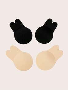 Lignisse Lift Up Nipple Covers Invisible Self-Adhesive Push Up Breast Pasties Strapless Backless Seamless Reusable No Show Bra Pad Women Intimates Accessories - Multicolor - View 9