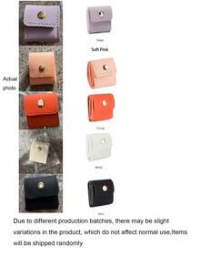 Women's Wallet Portable Foldable Jewelry Roll Coin Purse Mini Button Jewelry Storage Bag 4-Compartment Design Travel Earring Necklace Organizer - Multicolor - View 7