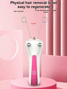 AXH New Women's Electric Facial Hair Remover, USB Rechargeable Beauty Epilator, Suitable For Full Body Hair Removal - Purple - View 4