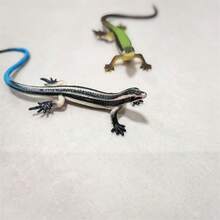 Lizard Cat Toy, Durable Plastic Realistic Reptile Toy, Battery-Free Interactive Motion Chewing Toy, Suitable For Indoor Play And Training For Kittens And Adult Cats 6 Months And Older - A - View 10