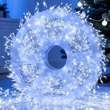 Luces de Hada LED para Navidad de Interior, Luces LED Festivas, 8 Modos Intermitentes, Con Control Remoto, Control Remoto Inteligente, Regulables, 8 Modos, 50/100/200 Luces de Hada LED, Adecuadas para Boda, Fiesta, Decoración de Dormitorio - Multicolor - Ver 20