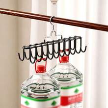 1/2pcs---Multifunctional 20-Hook Non-Slip Drying Rack – Ideal For Lingerie, Camisoles, And More (Home/Dorm/Student Use) - Multicolor - View 4