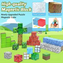 Magnetic Building Blocks Toy For Children 3+ Years Old, MagWonder Magnetic Construction Toy, Upgraded STEM Sensory Gift, Suitable For Christmas & Birthday - Multicolor - View 8