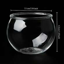 1/10/20/30/40/50/60/80/100pcs Spherical Transparent Mini Dessert Bowl Set, Minimalist Round Belly Design With Outstanding Aesthetics, Easy To Arrange And Display, Suitable For Dessert Table, Banquet Party, Coffee Shop, Bakery Store, Serving Ice Cream, Pudding, Small Desserts, Enhancing Table Atmosphere, Multi-Specification Practical Dessert Container - Clear - View 11