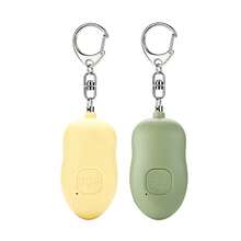 2 Packs Rechargeable Personal Alarm 130dB Alarm Personal Alarm Rechargeable Led Light For Women Elderly Personal Alarm Keychain Alarm - 2-pack - View 16