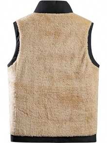 Men Thermal Underwear Vests - Blue - View 5
