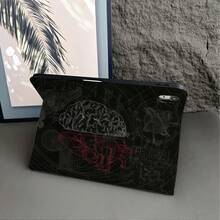 1件復古解剖大腦心臟星圖平板保護殼，附筆槽，相容 iPad 10代智能保護殼/Air 13(M3 2025)/Air 11/11(A16 2025)，相容 OPPO Pad，相容 MatePad，相容 Vivo Pad，相容 Honor Pad，相容 Xiaoxin Pad - 彩色 - 查看 4