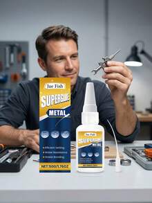 Metal Adhesive, Wood Metal Plastic Bonding, Household Waterproof Metal Glue - A - View 9