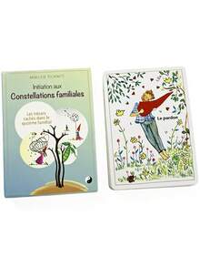 1 BoxFamily Constellations Oracle ,35 Cards,French Self-Healing Deck,Explore Family Relationships And Inner Emotional Connections - Multicolor - View 3