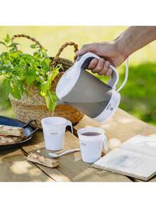 CAMRY Plastic Electric Kettle, Cordless Water Kettle, Compact Kettle - Boil-Dry Protection, Auto Shut-Off, Water Level Indicator - EU E Type Plug(220-240V) - View 4