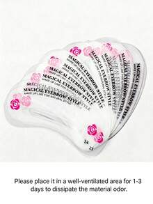 24/48/72/96/120pcs Eyebrow Stencil Set, Eyebrow Stencils, Eyebrow Shaping Tools, Eyebrow Shaping Mold Beauty Set, Makeup Styling Set, Eyebrow Beauty Set, Eyebrow Shaping Set, 24 Types Of Eyebrow Stencils - Multicolor - View 9