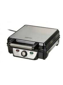 CAMRY Våffeljärn, belgiskt våffeljärn, elektrisk våffelsmaskin - 1500W, non-stick-plattor, indikatorlampor - EU E typkontakt (220-240V) - Visa 8