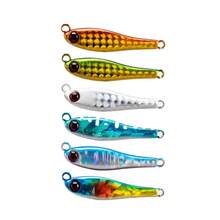 1PC 10-30g Long Distance Casting Metal Jig Fishing Lure With Rotatable Single Hook & Spinner Blade Hard Metal Bait For Inshore Offshore Game Fishing Freshwater Saltwater - Multicolor - View 5
