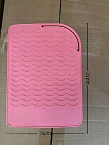 Heat-Resistant Mat For Curling Irons, Foldable Travel Storage Pouch For Hair Styling Tools, Anti-Scald Heat-Resistant Mat For Hair Straighteners, And Heat-Protective Tabletop Mat.Travel Essential. - Multicolor - View 11