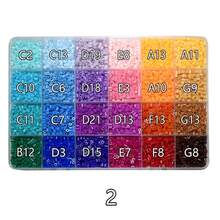 48/72/96/120 Colors Pearl Beads Set 2.6mm Mini Perler Beads Craft Kit With Multiple Tools Suitable For Beginners Adults Stress Relief Art Projects Handicrafts Decoration Indoor Decor Perler Beads Material - Perler Bead Set - View 19