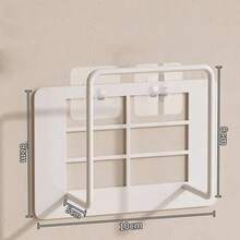 Fashionable Easy-To-Install Wall-Mounted Router Bracket, No Drilling Required, Set-Top Box Holder, WiFi Rack, Wide Platform Set-Top Box Bracket, Easy-To-Install Power Strip And Modem Display Top Shelf - Multicolor - View 9