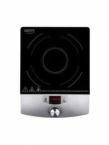 CAMRY Induction Cooktop, Portable Induction Hob, Single Burner Induction Stove - 2000W, 60-240C, LCD Display, 180min Timer - EU E Type Plug(220-240V) - View 7