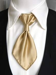 1pc Men's Small Tie Suitable For Business Casual Party Street Daily Wear Gift - Multicolor - View 19