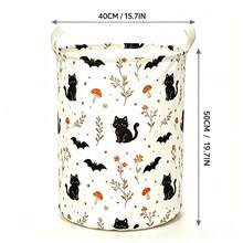 Large Foldable Storage Bin Organizer For Bedroom Living Room Closet Laundry Hamper Collapsible Container Basket For Clothes Toys Books Miscellaneous Items Home Organization Solutions Storage Containers - Multicolor - View 7
