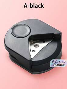 1pc R4 Corner Rounder Punch, Chamfering Tool, Paper Photo Corner Trimmer, Laminating Film Corner Cutter, Card Corner Punch, Back To School Stationery - Multiple Styles - View 8
