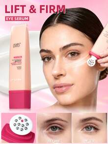 Serum Mata Pengencang & Pengangkat USHAS, Roller Pijat 10 Bola, Anti-Penuaan & Mengurangi Lingkaran Hitam, Dengan Panthenol & Peptida, Tekstur Lotion Ringan & Halus, Menenangkan Mata yang Lelah, Cocok Untuk Semua Jenis Kulit (Termasuk Kulit Sensitif) - #SerumMata - View 7