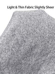 LovelyWholesale Women's Sexy Solid Color Wrap V-Neck Long Sleeve Maxi Dress, Autumn/Winter Casual Wear - Grey - View 7