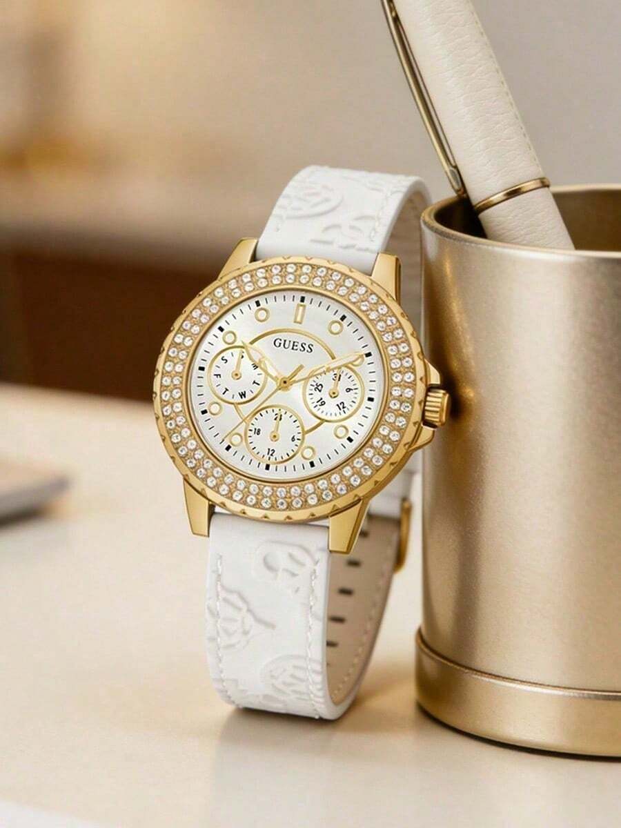 GUESS Perlengkapan Penting untuk Perjalanan Bisnis: Jam Tangan Stainless Steel yang Cocok untuk Profesional Modern - JAM TANGAN - View 1