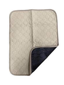 1 Pc Khaki Color Waterproof Dog Pee Pads, Anti-Slip, Highly Absorbent, Reusable And Machine Washable, Suitable For Floor, Sofa, Bed, Fence, Cars, Fits Small/Medium/Large Dogs And Cats - Khaki - View 9