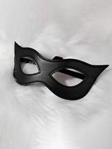 Black Cat‑Eye Mask & Long Claw Gloves Set, Halloween Cosplay Costume Accessory - Multicolor - View 8