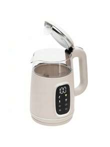 CAMRY Glass Electric Kettle With Temperature Control & LED Display, Smart Kettle - 1.7L, 40-100C Range, Touch Panel - EU E Type Plug(220-240V) - View 10